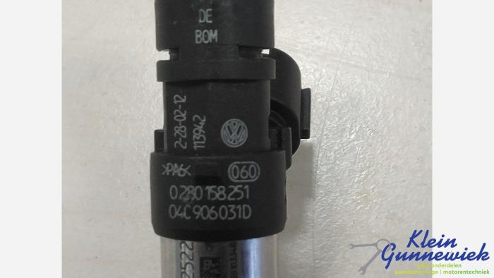 Insprutare (bensin) från en Volkswagen E-Up 2012