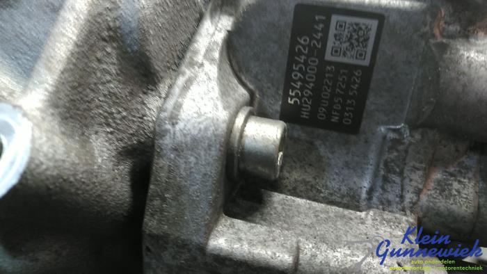 Motor från en Opel Astra 2017