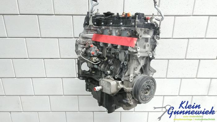 Motor från en Opel Astra 2017