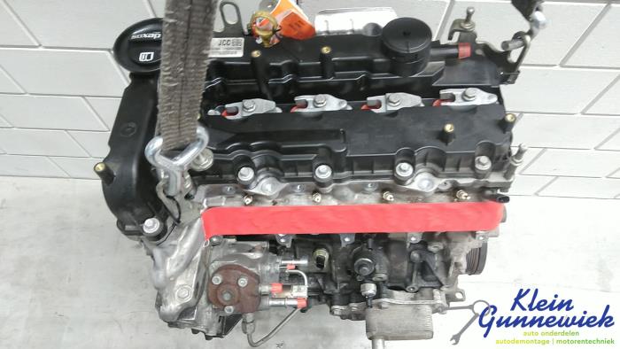 Motor från en Opel Astra 2017
