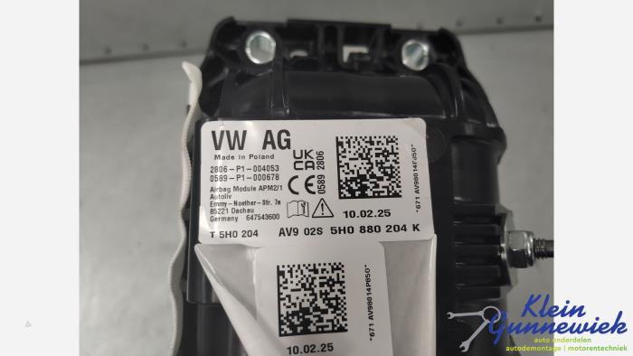 Höger airbag (instrumentbräda) från en Volkswagen Golf 2025