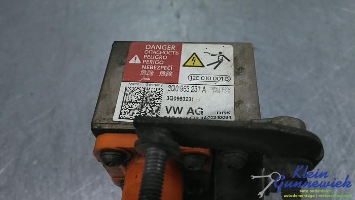 HV-kylarvätskevärmare från en Volkswagen Passat 2015