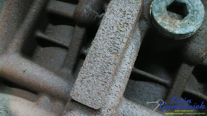 Motor från en Ford Transit Custom 2016