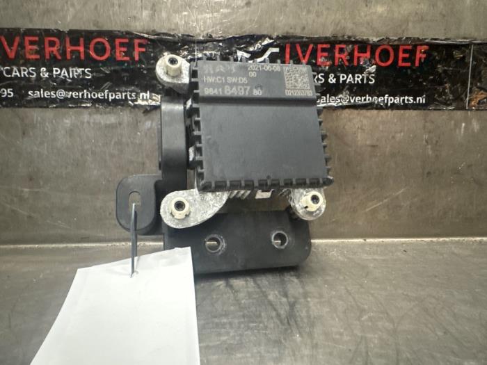 Adaptiv farthållare, sensor (avstånd) från en Citroën C4 Berline (BA/BB/BC) ë-C4 50 kWh 2021