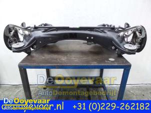 Gebruikte Achteras achterwielaandrijving Mercedes C (W205) C-180 1.6 16V Prijs € 199,99 Margeregeling aangeboden door Autodemontagebedrijf De Ooyevaar