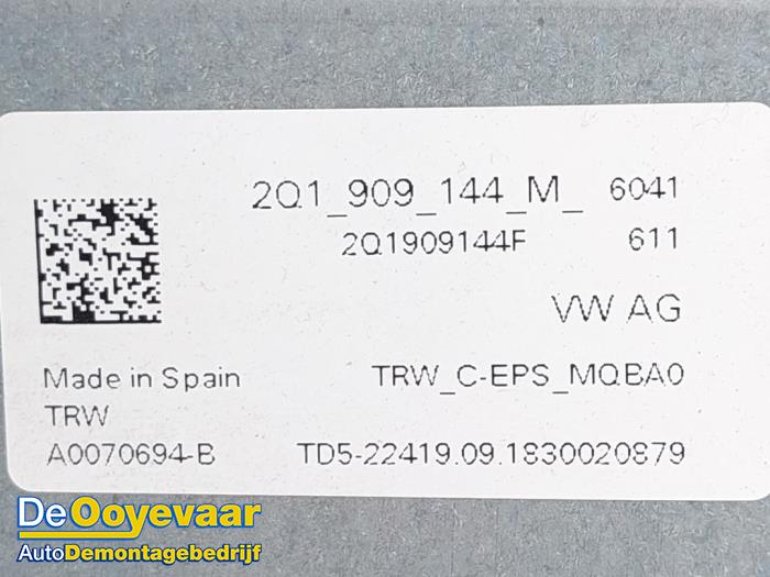 Elservostyrningsenhet från en Volkswagen Polo VI (AW1) 1.0 TSI 12V 2018