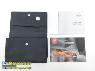 Gebruikte Instructie Boekje Nissan Micra (K14) 0.9 IG-T 12V Prijs € 19,99 Margeregeling aangeboden door Autodemontagebedrijf De Ooyevaar