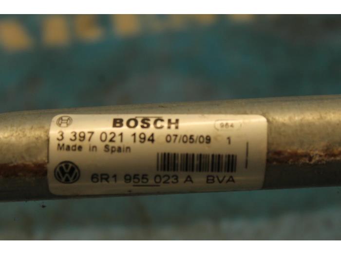 Torkarmekanism från en Seat Ibiza IV (6J5) 1.2 12V 2009