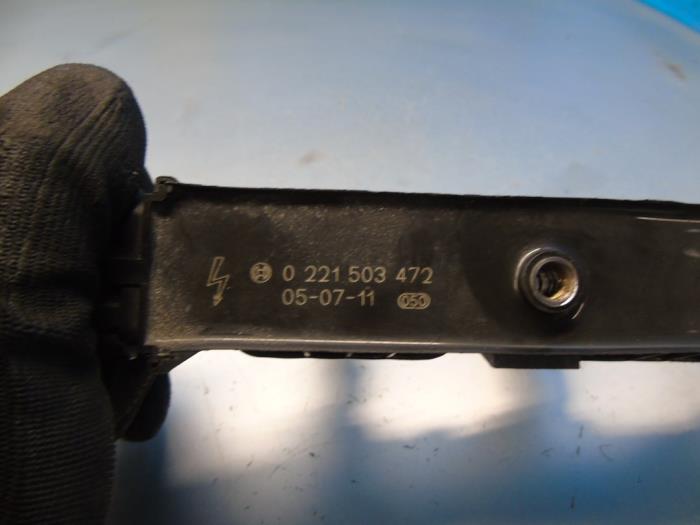 Bobine van een Opel Agila (A) 1.2 16V Twin Port 2005