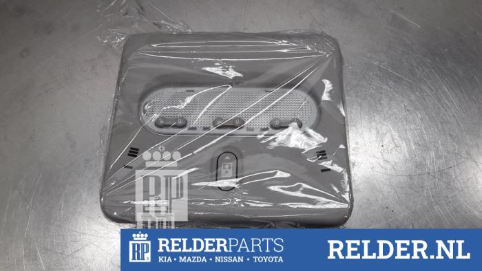 Innerbelysning, fram från en Nissan Qashqai (J11) 1.5 dCi DPF 2015