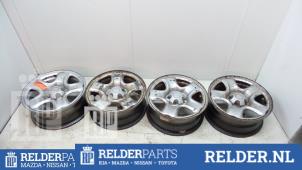 Begagnade Hjuluppsättning Toyota RAV4 (A2) 2.0 D-4D 16V 4x4 Pris € 90,00 Marginaltabell erbjuds av Relder Parts B.V.