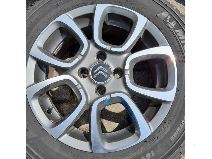 Zestaw felg sportowych + opony zimowe z Citroën E-Mehari 30 kWh 2019