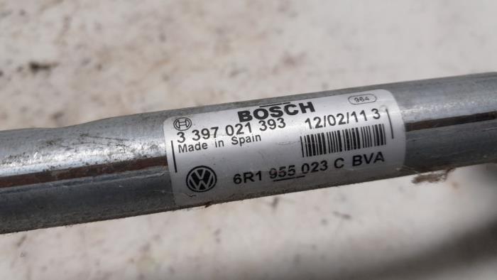 Torkarmekanism från en Seat Ibiza IV (6J5) 1.2 12V 2011