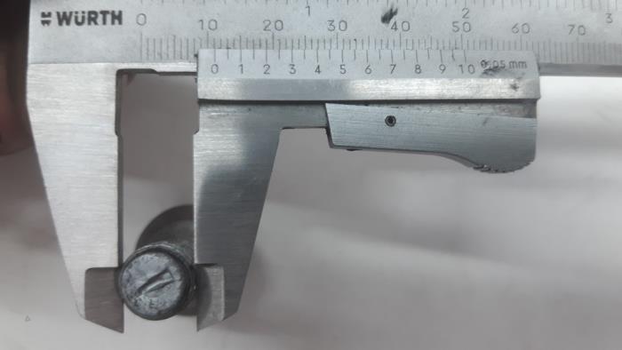 Wielbouten set van een Renault Twingo III (AH) 1.0 SCe 70 12V 2017