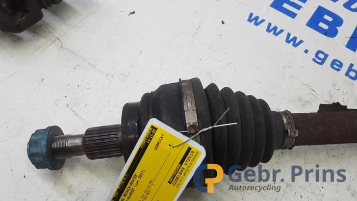 Drivaxel, höger bak från en Mercedes-Benz V (447.8) 2.1 250 BlueTEC, 250 d 16V 2017