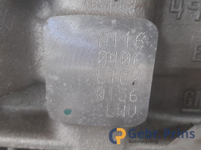 Motor från en Opel Astra K 1.6 CDTI 110 16V 2016