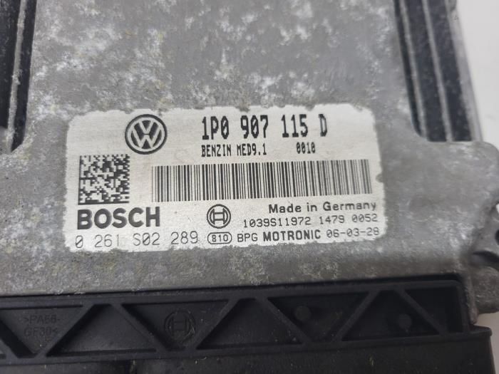 Tändningslås + dator från en Seat Leon (1P1) 2.0 TFSI 16V 2006