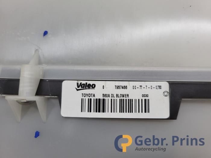 Värmarhus från en Toyota C-HR (X1,X5) 1.2 16V Turbo 2017