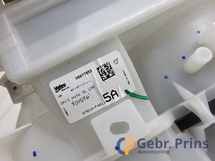 Värmarhus från en Toyota C-HR (X1,X5) 1.2 16V Turbo 2017