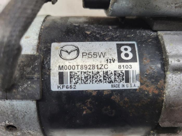 Startmotor från en Mazda 2 (DJ/DL) 1.5 SkyActiv-G 90 2018