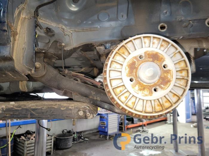 Bakre drivaxel från en Renault Captur (2R) 1.2 TCE 16V EDC 2018