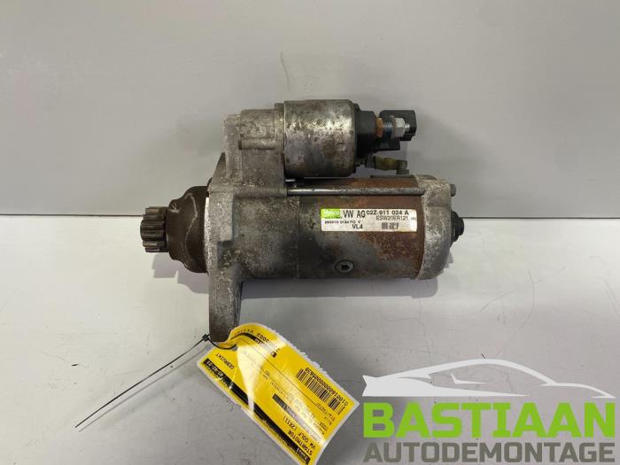 Startmotor från en Volkswagen Golf VI (5K1) 1.4 16V 2011