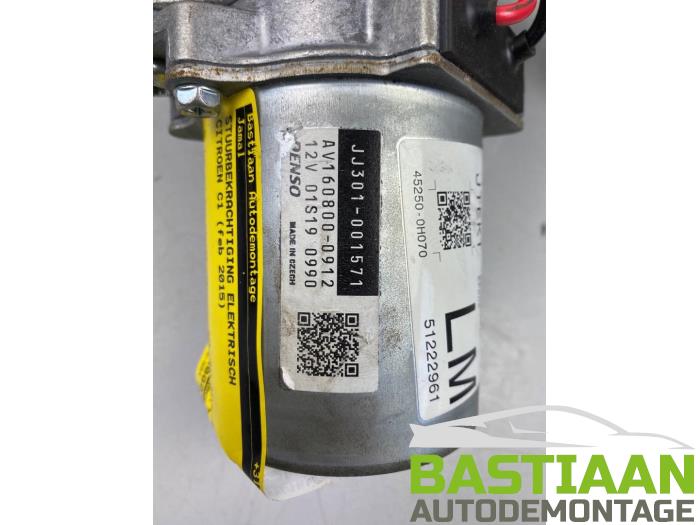 Stuurbekrachtiging Elektrisch van een Citroën C1 1.0 Vti 68 12V 2015