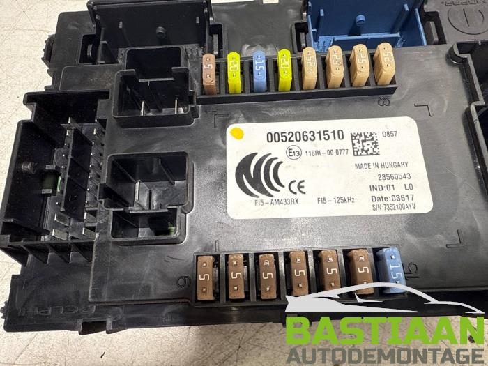 Zekeringkast van een Fiat Tipo (356W/357W) 1.4 16V 2017