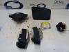 Airbagset + modul från en Citroen C1, 2005 / 2014 1.0 12V, Halvkombi (Hatchback), Bensin, 998cc, 50kW (68pk), FWD, 1KRFE; CFB; 384F; CFA, 2005-06 / 2014-09, PMCFA; PMCFB; PNCFA; PNCFB 2008