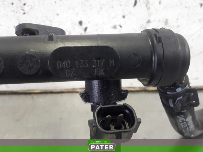 Bränsleinsprutningsmunstycke från en Volkswagen Up! (121) 1.0 12V 60 2017