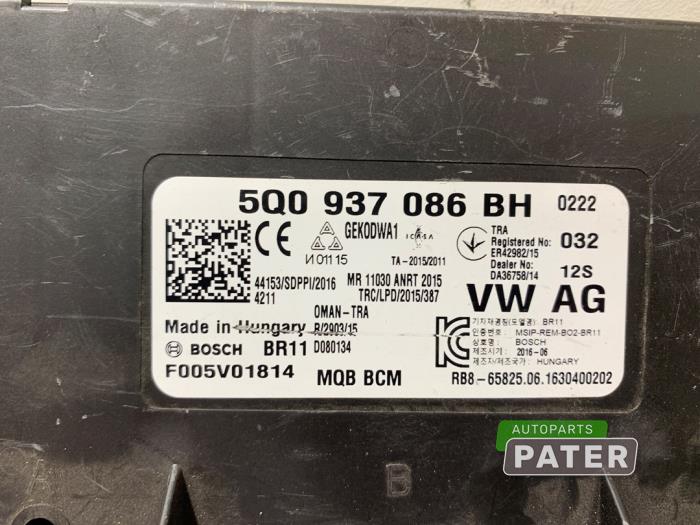 Computer Body Control van een Volkswagen Passat (3G2) 1.6 TDI 16V 2016