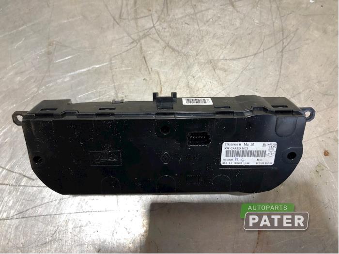 Klimatpanel från en Renault Captur (2R) 0.9 Energy TCE 12V 2018