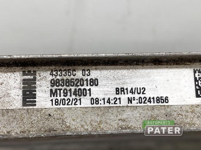 Kylare från en Opel Grandland (X) 1.5 CDTI 130 2021