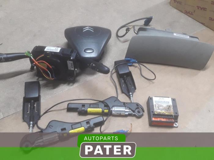 Airbagset + modul från en Citroën C3 (FC/FL/FT) 1.4 2002