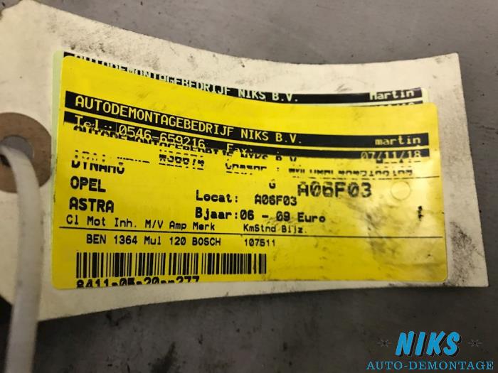 Pradnica z Opel Astra H (L48) 1.4 16V Twinport 2007