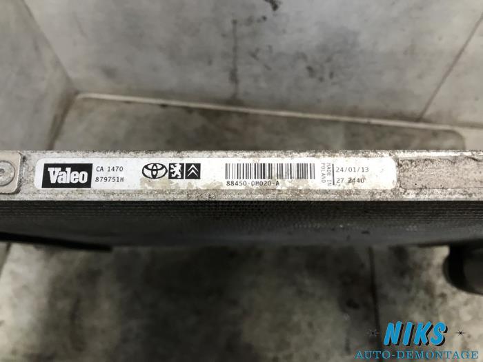 Airco Radiateur van een Peugeot 107 1.0 12V 2013