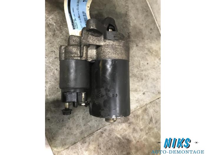 Startmotor van een Peugeot 206 (2A/C/H/J/S) 1.4 16V 2004