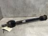 Front drive shaft, right from a Volkswagen Polo IV (9N1/2/3), 2001 / 2012 1.4 16V 75, Hatchback, Petrol, 1.390cc, 55kW (75pk), FWD, BKY, 2004-05 / 2008-05, 9N2; 3 2005