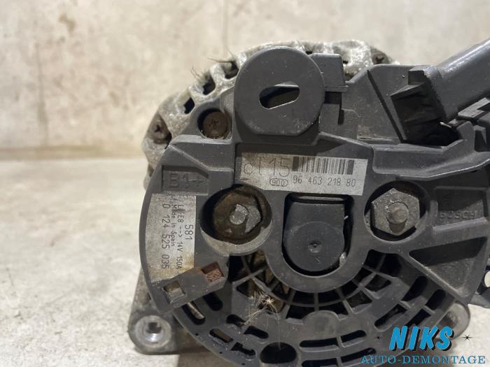 Dynamo from a Peugeot 307 SW (3H) 2.0 HDi 90 2003