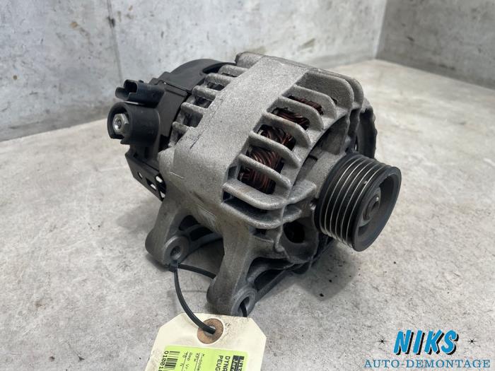 Dynamo van een Peugeot 206 (2A/C/H/J/S) 1.4 XR,XS,XT,Gentry 2002