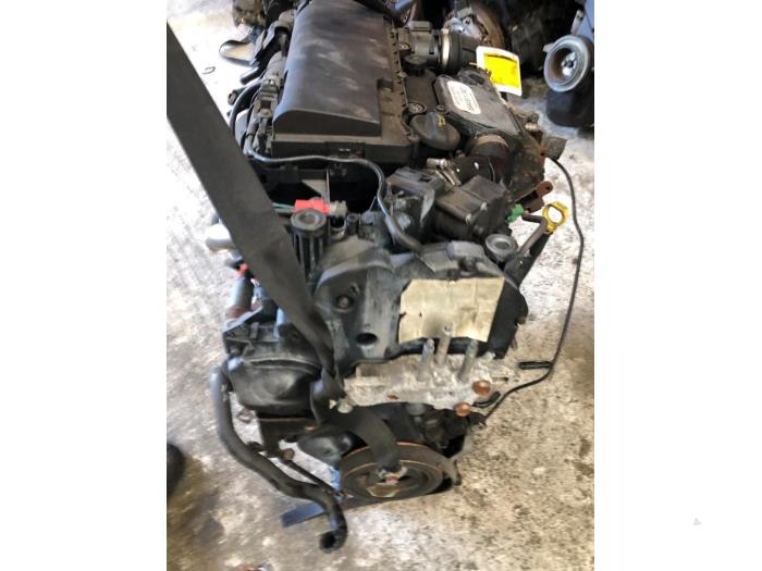 Engine from a Ford Fiesta 6 (JA8) 1.4 TDCi 2010