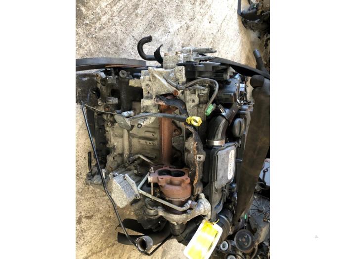 Engine from a Ford Fiesta 6 (JA8) 1.4 TDCi 2010
