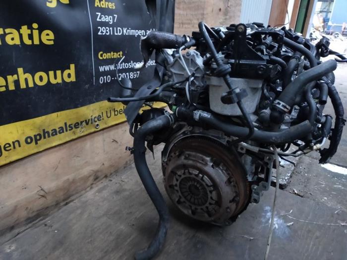 Motor från en Ford Fiesta 6 (JA8) 1.6 TDCi 16V 95 2012