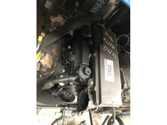 Engine from a Ford Fiesta 5 (JD/JH) 1.4 TDCi 2006