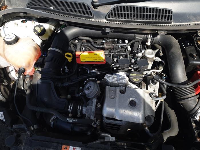 Engine from a Ford Fiesta 6 (JA8) 1.0 EcoBoost 12V 100 2014