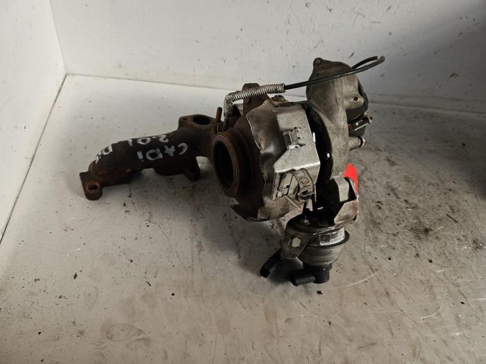 Turbo van een Audi A3 Sportback (8PA) 1.6 TDI 16V 2012