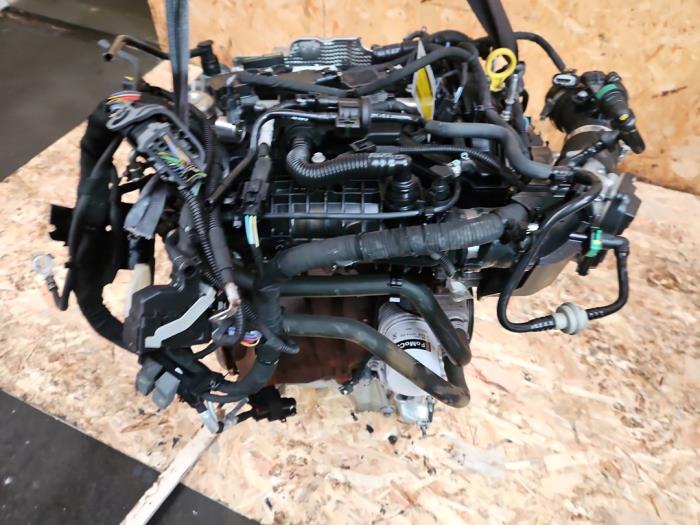 Engine from a Ford Fiesta 6 (JA8) 1.0 EcoBoost 12V 100 2016