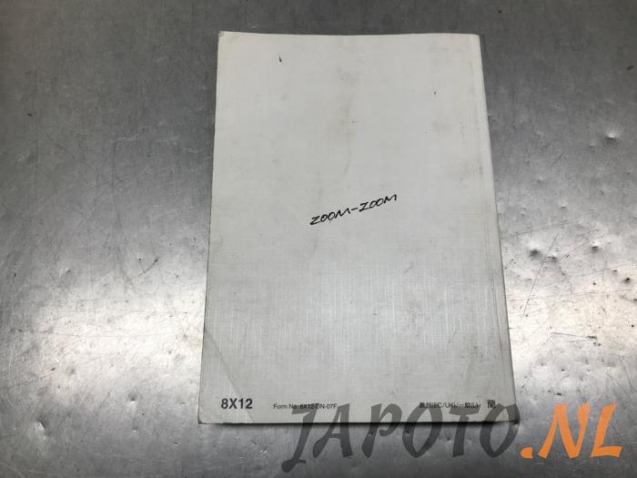 Instructie Boekje van een Mazda 2 (DE) 1.3 16V S-VT 2007