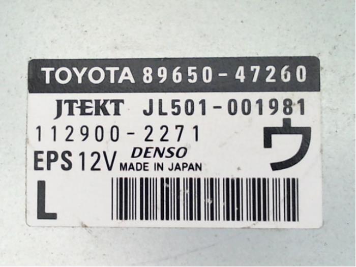 Stuurbekrachtiging Computer van een Toyota Prius (ZVW3) 1.8 16V 2010