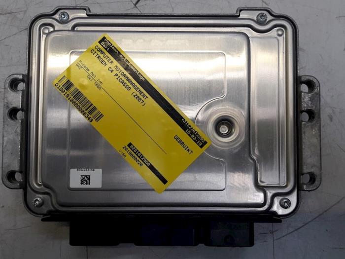 Dator, motorstyrning från en Citroën C4 Picasso (UD/UE/UF) 1.6 HDi 16V 110 2007